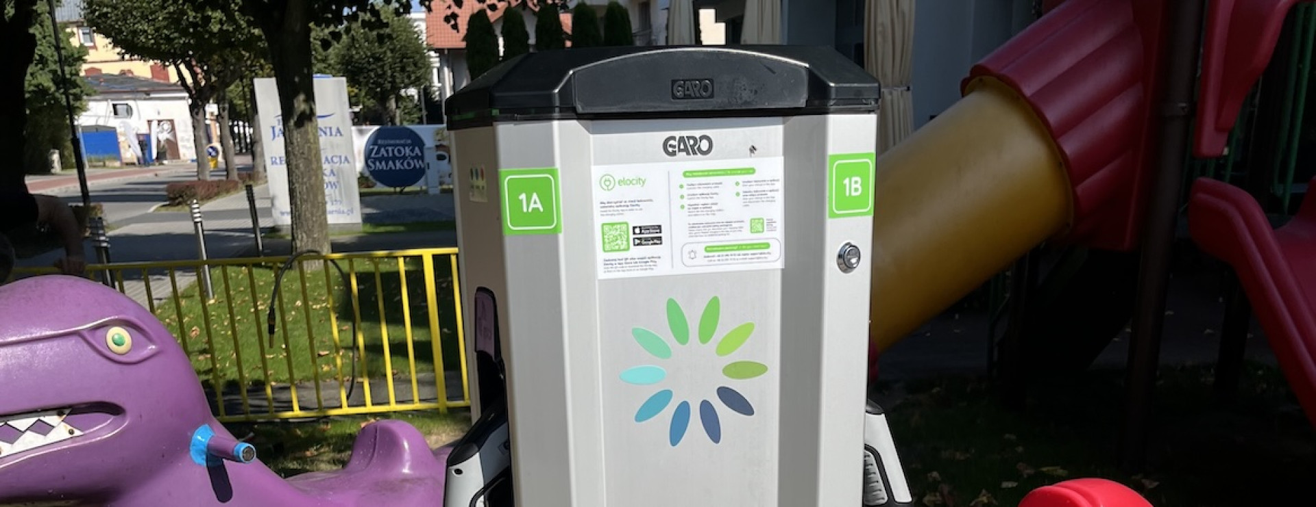 Stacja ładowania pojazdów elektrycznych 🚘